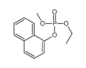 ethyl methyl naphthalen-1-yl phosphate Structure