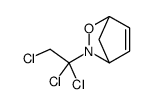 2-(1,1,2-trichloroethyl)-3-oxa-2-azabicyclo[2.2.1]hept-5-ene结构式
