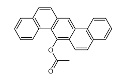 dibenz[a.h]anthracen-7-ol acetate结构式