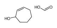 cyclohept-2-en-1-ol,formic acid Structure