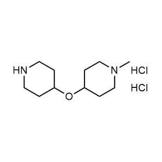 1-Methyl-4-(piperidin-4-yloxy)piperidine dihydrochloride Structure