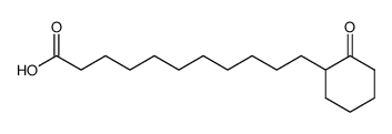 11-[2-Oxo-cyclohexyl]-undecansaeure-(1)结构式