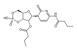 N4 2'-O-DIBUTYRYLCYTIDINE 3':5'-CYCLIC structure