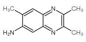 6-Quinoxalinamine,2,3,7-trimethyl-(9CI) structure