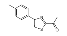 1-(4-p-Tolyl-thiazol-2-yl)-ethanone结构式