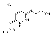 2-[(6-hydrazinylpyridazin-3-yl)amino]ethanol,dihydrochloride结构式