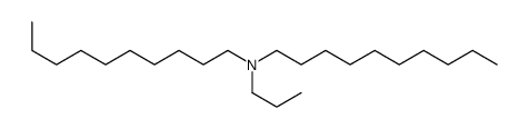 N-decyl-N-propyldecan-1-amine Structure