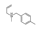 methyl-[(4-methylphenyl)methyl]-prop-2-enylsilane Structure