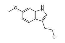 1H-INDOLE,3-(2-CHLOROETHYL)-6-METHOXY- picture