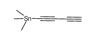 buta-1,3-diyn-1-yltrimethylstannane结构式