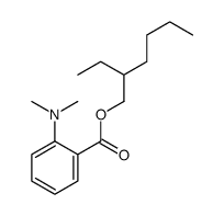 2-(Dimethylamino)benzoic acid 2-ethylhexyl ester结构式