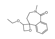 3'-ethoxy-2-methyl-3,4-dihydro-2H-spiro[benzo[c]azepine-5,2'-oxetan]-1-one Structure