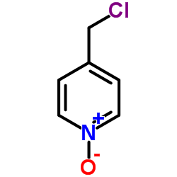 4-(Chloromethyl)pyridine 1-oxide结构式