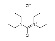 N-(chloro(diethylamino)methylene)-N-ethylethanaminium chloride Structure