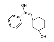 trans-N-(3-hydroxycyclohexyl)benzamide结构式