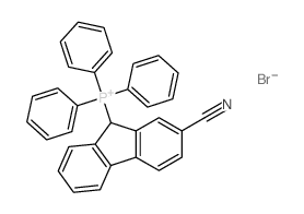(2-cyano-9H-fluoren-9-yl)-triphenyl-phosphanium picture