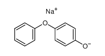 sodium 4-phenoxyphenoxide结构式