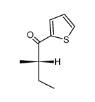 (S)-2-(2-Methylbutanoyl)thiophene结构式