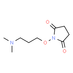 2,5-Pyrrolidinedione,1-[3-(dimethylamino)propoxy]-(9CI) structure