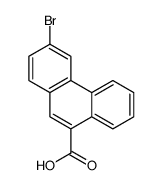 3-bromophenanthrene-9-carboxylic acid Structure
