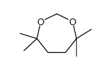 4,4,7,7-tetramethyl-1,3-dioxepane Structure