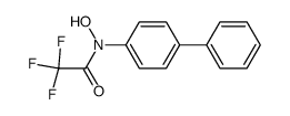 N-([1,1'-biphenyl]-4-yl)-2,2,2-trifluoro-N-hydroxyacetamide结构式