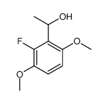 Benzenemethanol, 2-fluoro-3,6-dimethoxy-alpha-methyl- (9CI)结构式
