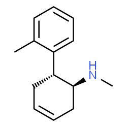 3-Cyclohexen-1-amine,N-methyl-6-(2-methylphenyl)-,trans-(9CI) Structure