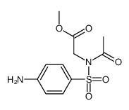 methyl 2-[acetyl-(4-aminophenyl)sulfonyl-amino]acetate picture