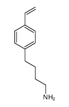 4-(4-ethenylphenyl)butan-1-amine Structure