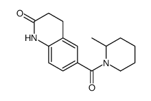 6-(2-methylpiperidine-1-carbonyl)-3,4-dihydro-1H-quinolin-2-one Structure