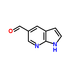 1H-Pyrrolo[2,3-b]pyridin-5-carbaldehyd structure