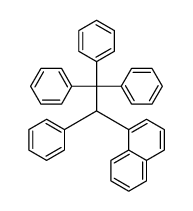 2-[1]naphthyl-1,1,1,2-tetraphenyl-ethane结构式