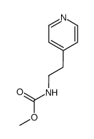 (2-[4]pyridyl-ethyl)-carbamic acid methyl ester Structure