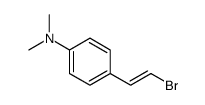 4-(2-bromoethenyl)-N,N-dimethylaniline结构式