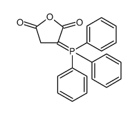 2,5-Furandione, dihydro-3-(triphenylphosphoranylidene)结构式