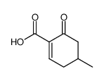 4-methyl-6-oxo-cyclohex-1-enecarboxylic acid结构式