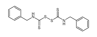 μ-disulfido-1,2-dithio-dicarbonic acid bis-benzylamide结构式