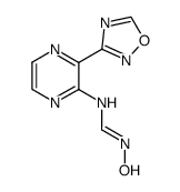 2-hydroxyiminomethylamino-3-(1',2',4'-oxadiazolyl-3')pyrazine结构式
