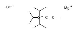 magnesium,tri(propan-2-yl)-prop-1-ynylsilane,bromide结构式