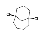 (1R,6S)-1,6-dichlorobicyclo[4.3.1]decane结构式