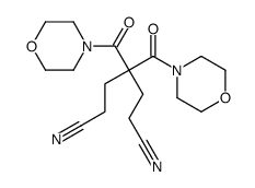 4,4-bis(morpholine-4-carbonyl)heptanedinitrile结构式
