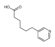6-pyridin-3-ylhexanoic acid Structure