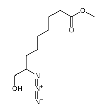 methyl 8-azido-9-hydroxynonanoate结构式