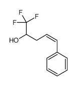 1,1,1-trifluoro-5-phenylpent-4-en-2-ol结构式