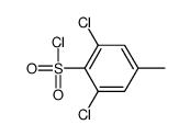 2,6-dichloro-4-methylbenzenesulfonyl chloride Structure