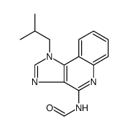 Formamide, N-[1-(2-methylpropyl)-1H-imidazo[4,5-c]quinolin-4-yl] Structure