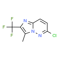 6-CHLORO-2-(TRIFLUOROMETHYL)-3-METHYLIMIDAZO[1,2-B]PYRIDAZINE picture