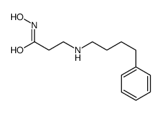N-hydroxy-3-(4-phenylbutylamino)propanamide Structure