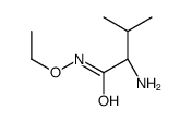 (2S)-2-amino-N-ethoxy-3-methylbutanamide Structure